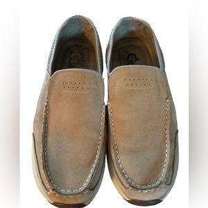 World Wide Sportsman Slip On Boat Deck Shoes Nuback Leather Men’s Size 12